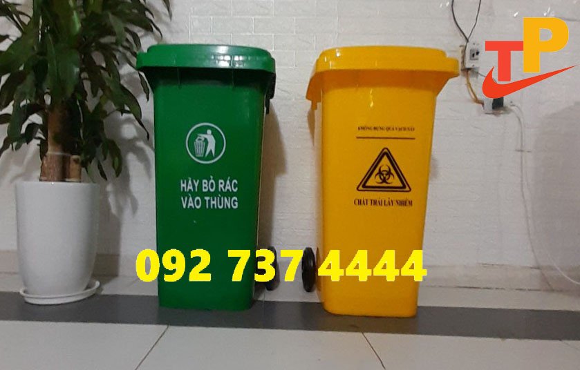 Thùng Rác Nhựa 240L