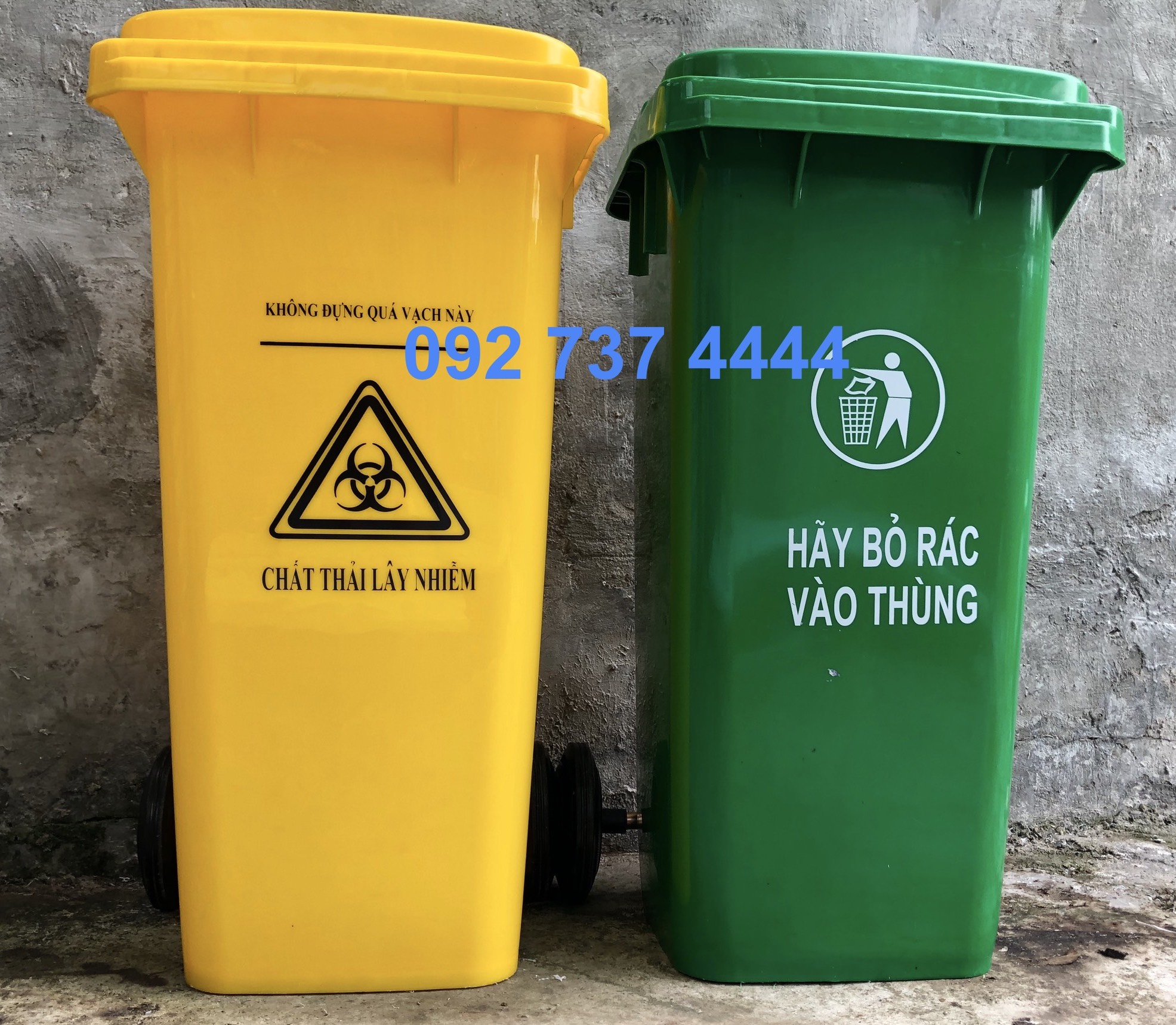 THÙNG RÁC NHỰA 120L