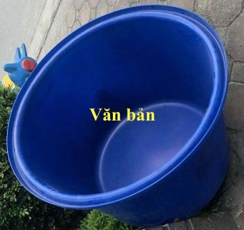 Thùng Nhựa Tròn 750L
